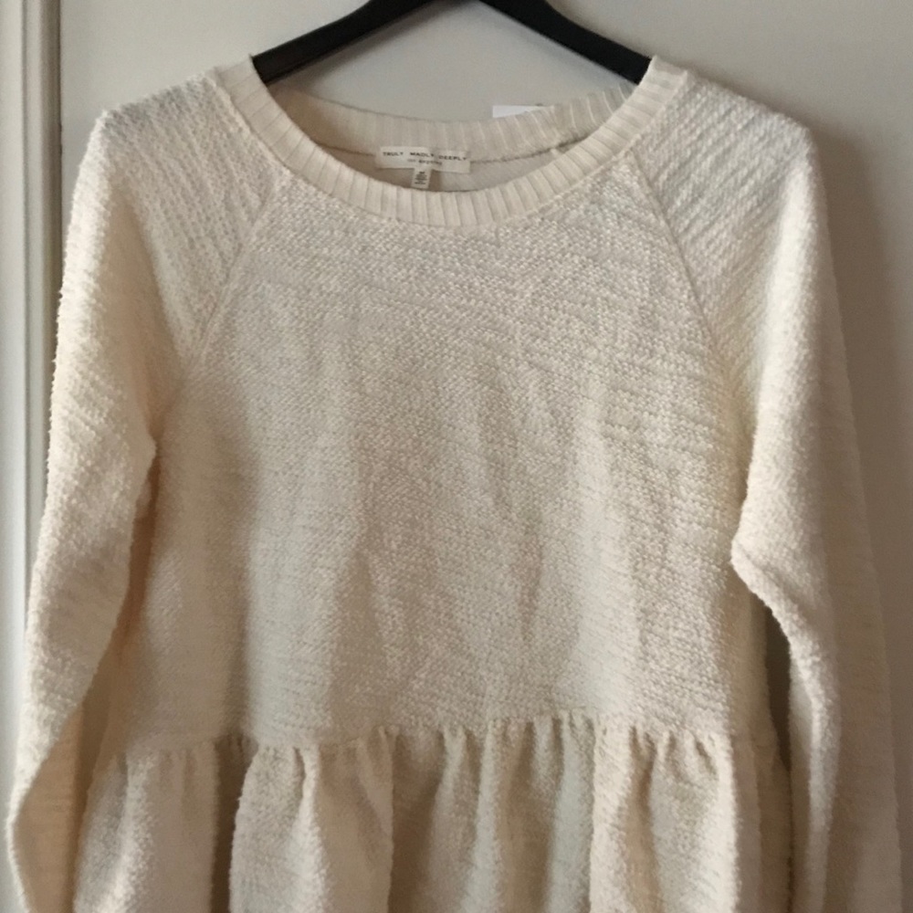 NWT Urban Outfitters Peplum Top Size M